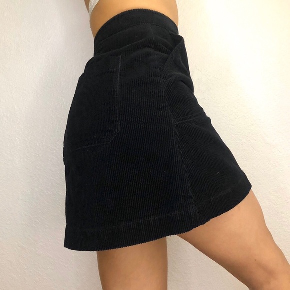 BP Black Corduroy Utility Skirt - Picture 3 of 7